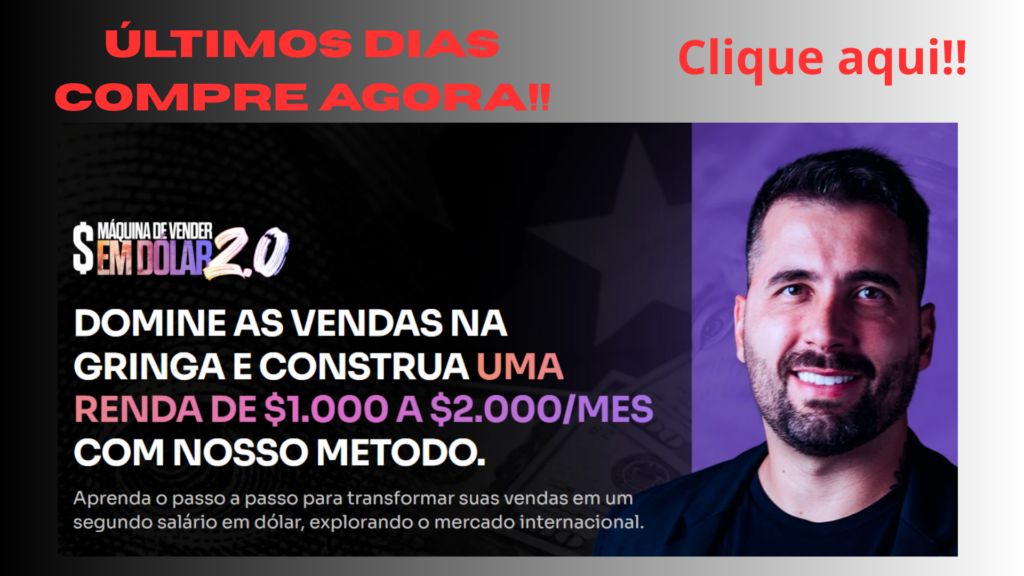 Máquina de Vender em Dólar - MVD 2.0 - Caio Calderaro
